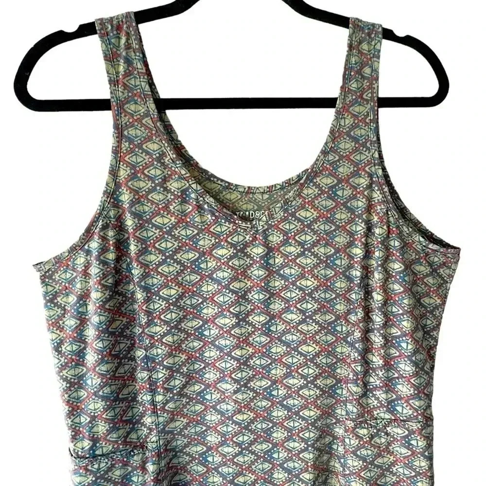 TOAD & COMPANY | SLEEVELESS SUNKISSED PETAL DRESS | SIZE: MEDIUM - Picture 2 of 12
